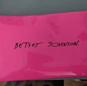 BETSEY JOHNSON Snake 56mm Gradient Oval Sunglasses